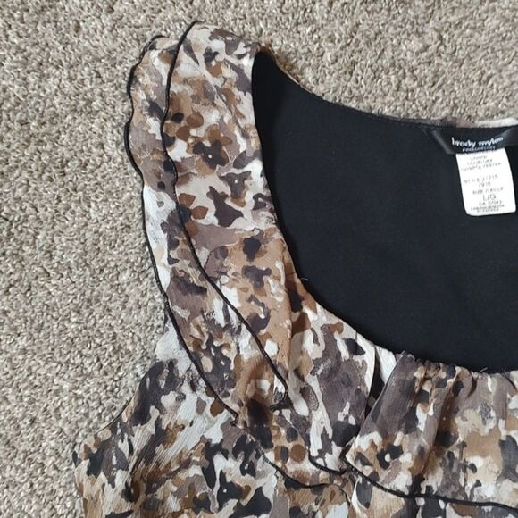 Brody Myles Made In Canada Sleeveless Size Large Lined Polyester Top‎ - Picture 3 of 7